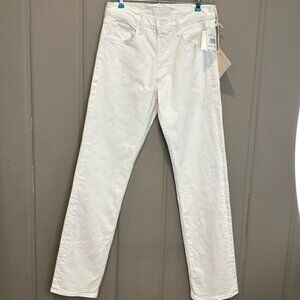 MOTHER The Smarty Pants Skimp High Rise Jeans in Totally Innocent size 28 NEW